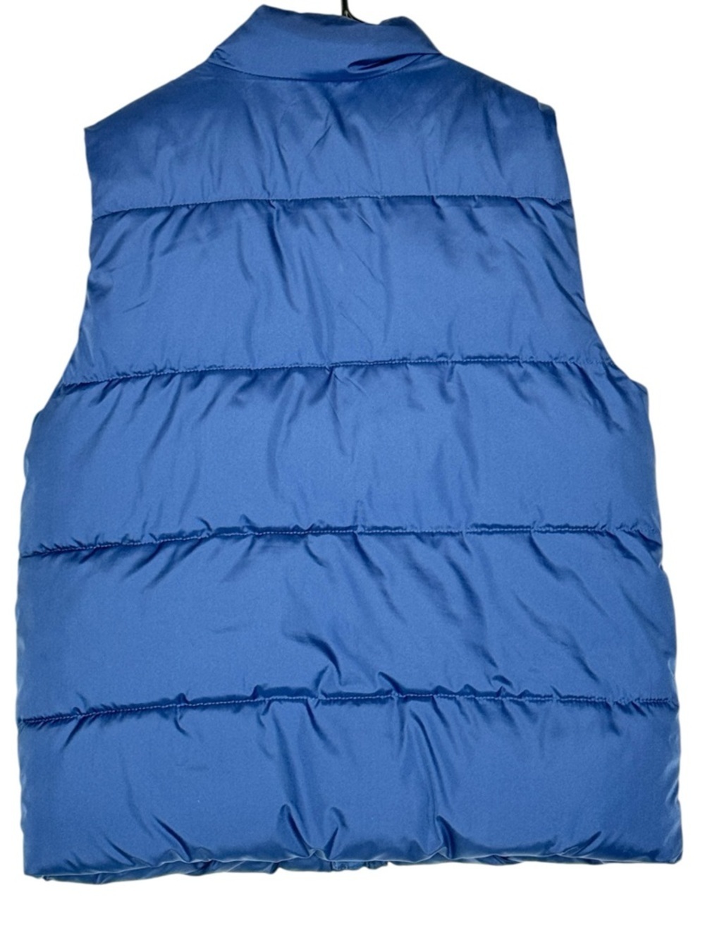 Old Navy Blue Puffer Vest Kids Size L (10-12) Water-Resistant Lightweight - Picture 3 of 9